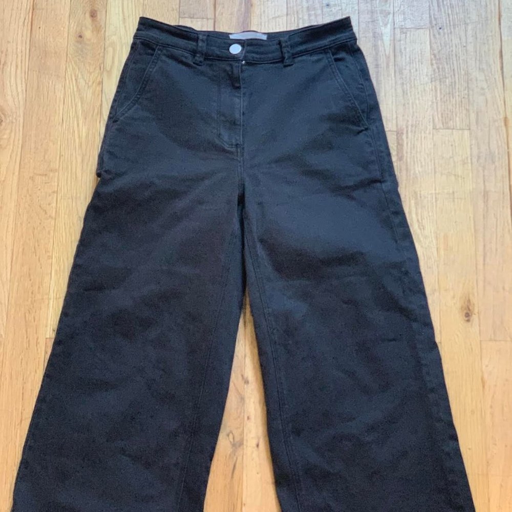 Everlane Wide Leg Crop Pant